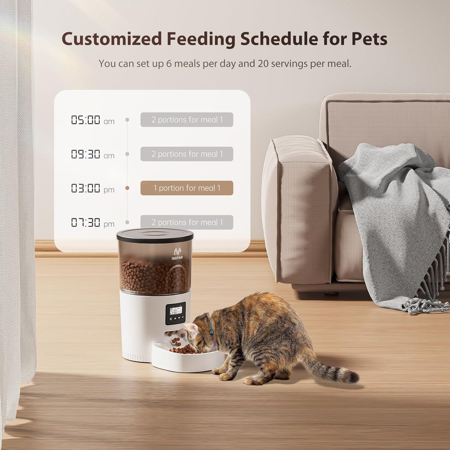 IMIPAW Automatic Pet Feeder