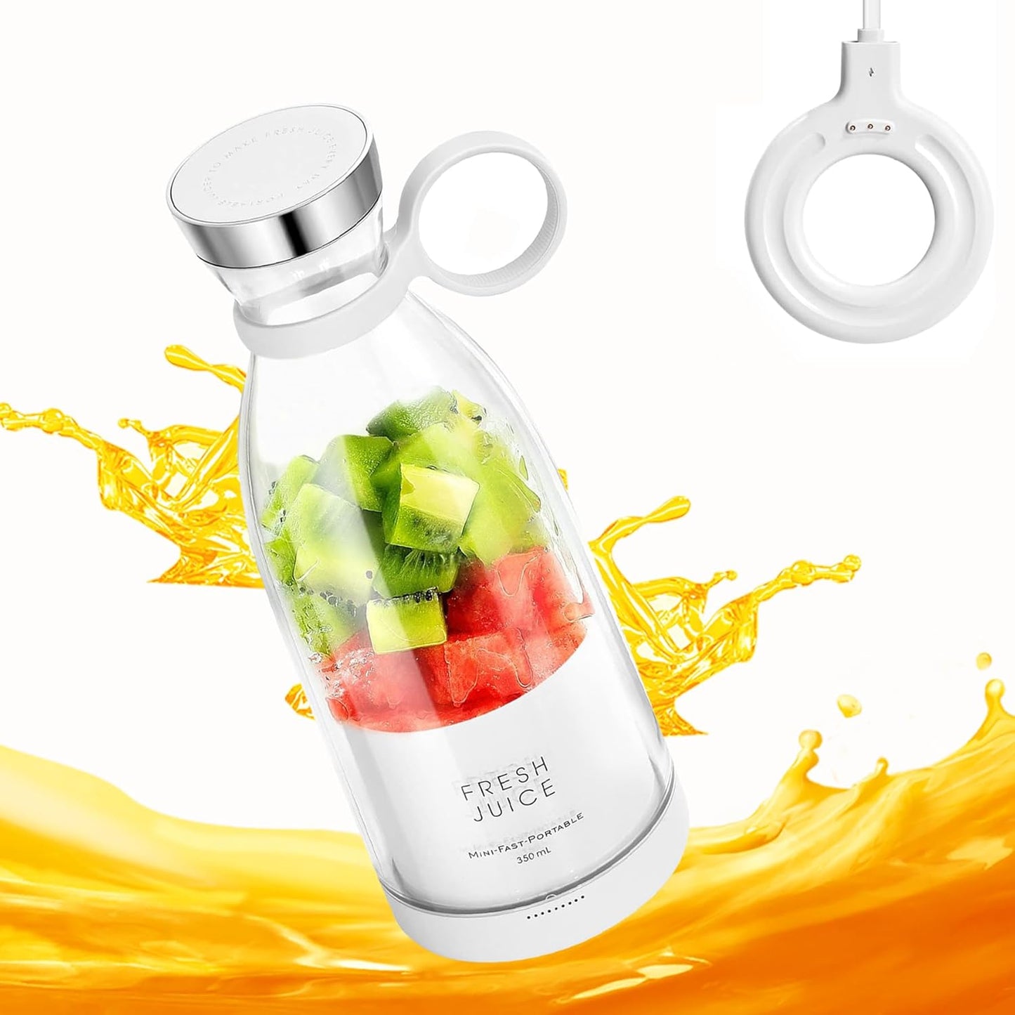 350ML Electric Juicer Blender Mixer USB Rechargeable Machine