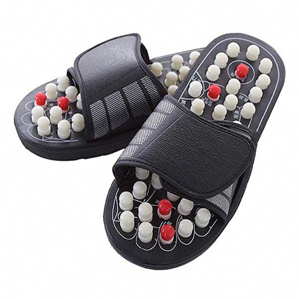 Message Slippers, Rotating Acupressure Foot Massager