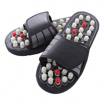 Message Slippers, Rotating Acupressure Foot Massager