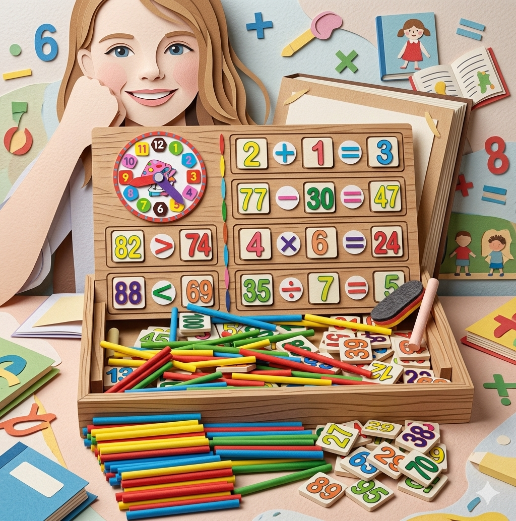 Shi Zhi Wang - Children learning Operation Box Toy Set