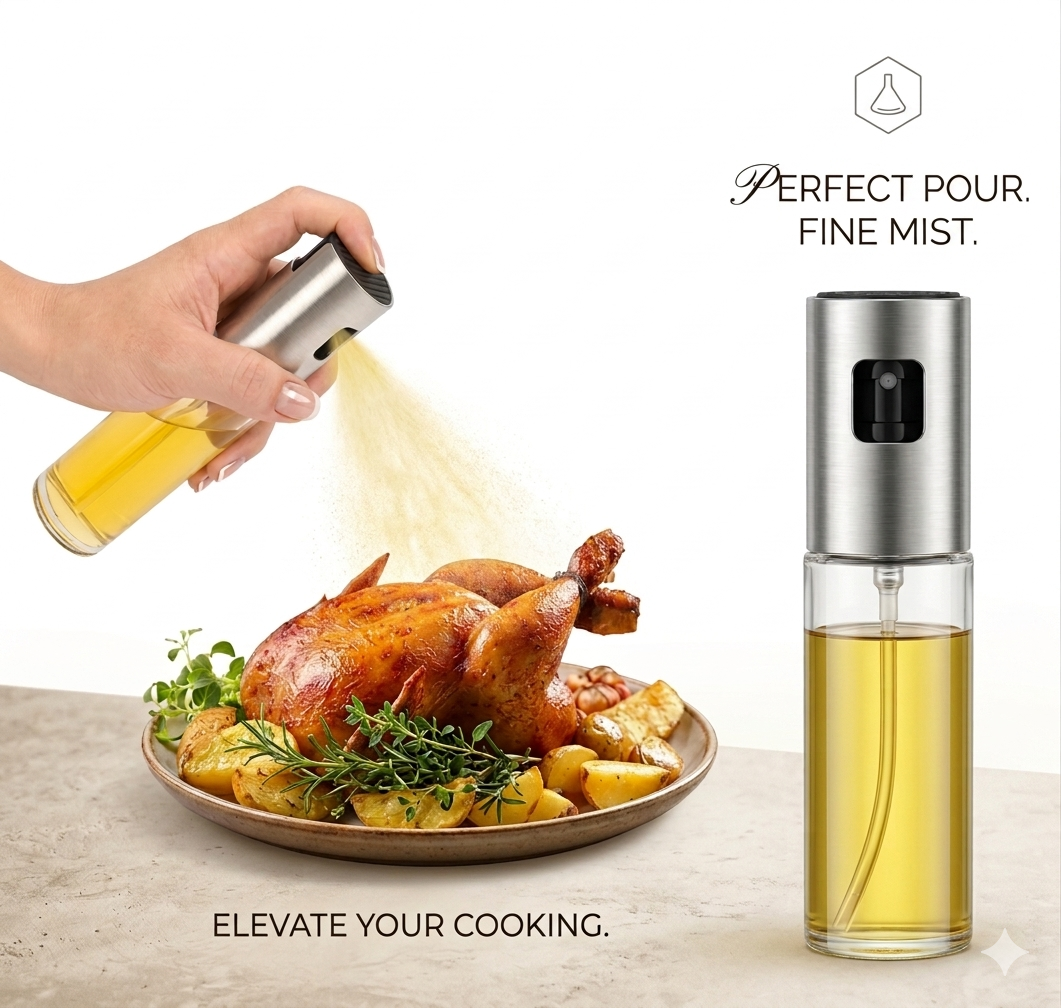 Oil Sprayer Botel Air Fryer  for Cooking,100ml