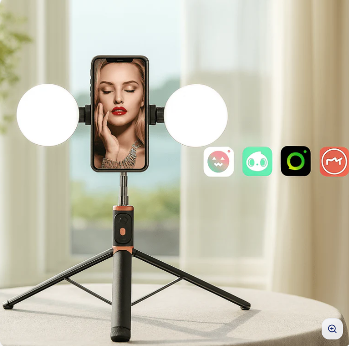 Tiktok Live JC Series - Wireless Bluetooth Selfie & video  Stick