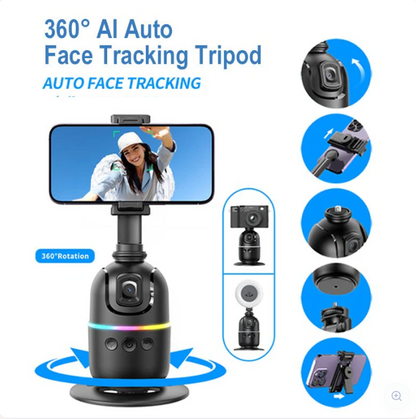Live Video Auto Face Tracking Desktop Gimbal