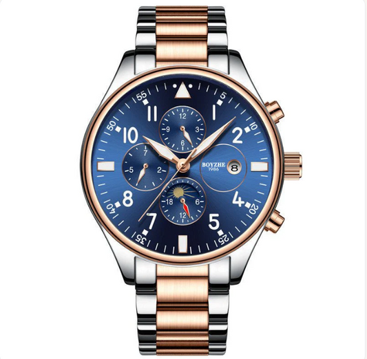 Automatic Mechanical Watch Steel Belt