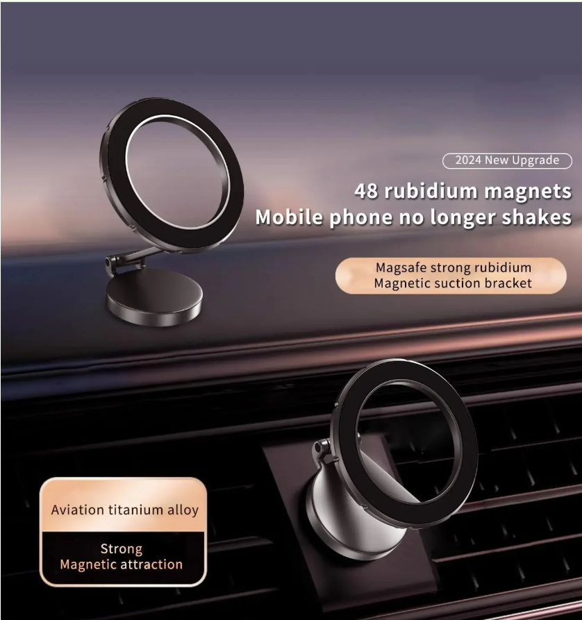 Foldable Magnetic Car Holder
