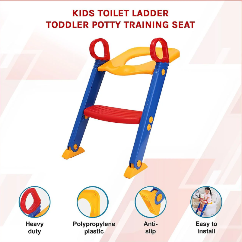 Kids Toilet Ladder Toddler Potty Training Seat