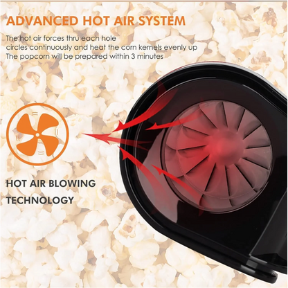 Home Hot Air Popcorn Maker