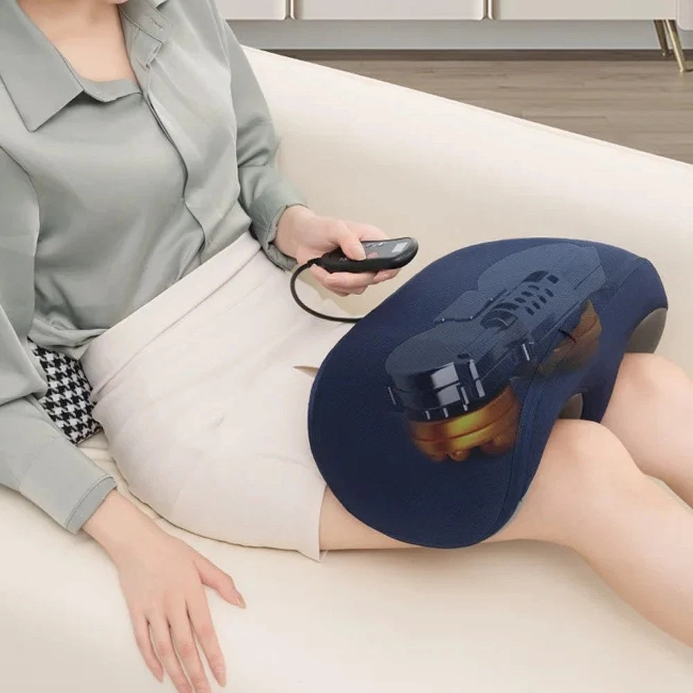 Electric Foot Massager, Leg Massager With Heat, Shiatsu Foot Massage & Calf Roll